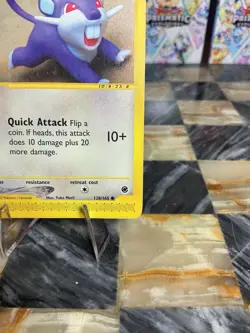 Pokemon TCG Rattata Card 128/165 Expedition Base Set 2002 - Image 4