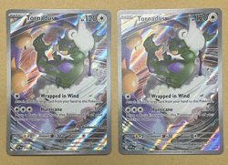 Pokemon TCG Tornadus SVP210 Black Star Promo Pokemon Center Stamped LP-NM - Image 1