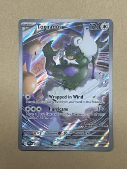 Pokemon TCG Tornadus SVP210 Black Star Promo Pokemon Center Stamped LP-NM - Image 2