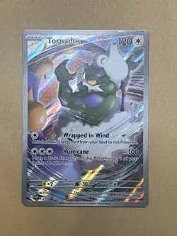 Pokemon TCG Tornadus SVP210 Black Star Promo Pokemon Center Stamped LP-NM - Image 4