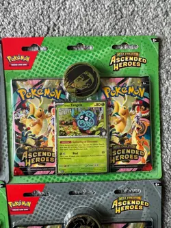 Pokemon TCG Ascended Heroes 2 Pack Blister x 4 Brand New Sealed - Image 2
