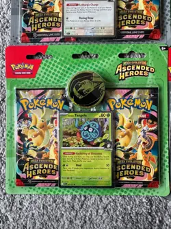 Pokemon TCG Ascended Heroes 2 Pack Blister x 4 Brand New Sealed - Image 5