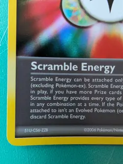 2006 Pokemon EX Dragon Frontiers Scramble Energy #89/101 Holo Stamped MP - Image 5