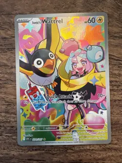 Pokemon TCG Iono’s Wattrel 231 IR En ME: Ascended Heroes 2026 NM - IN HAND - Image 1