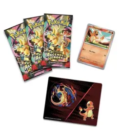 Pokemon TCG: Ascended Heroes Tech Sticker Collection CHARMANDER Sealed | PRESALE - Image 2