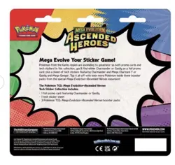 Pokemon TCG: Ascended Heroes Tech Sticker Collection CHARMANDER Sealed | PRESALE - Image 3
