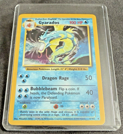 Pokemon TCG Gyarados 6/102 Base Set Holo (C) 1999 Wizards. Mint Condition - Image 3