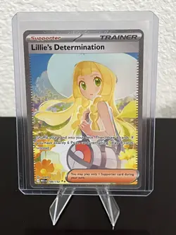 Pokemon TCG Lillie’s Determination Special Illustration Rare 184/132 NM - Image 1