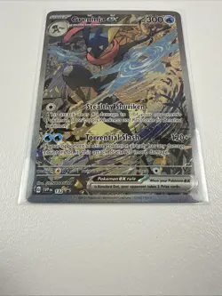 Pokemon TCG Greninja EX SVP 132 Shrouded Fable Black Star NM - Image 4