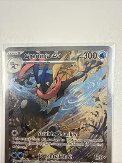 Pokemon TCG Greninja EX SVP 132 Shrouded Fable Black Star NM - Image 5