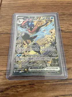 Pokemon TCG Greninja EX SVP 132 Shrouded Fable Black Star Promo Illustration NM - Image 1