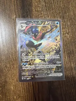 Pokemon TCG Greninja EX SVP 132 Shrouded Fable Black Star Promo Illustration NM - Image 1