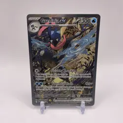 Pokemon TCG Greninja EX SVP 132 Shrouded Fable Black Star Promo Illustration NM - Image 1
