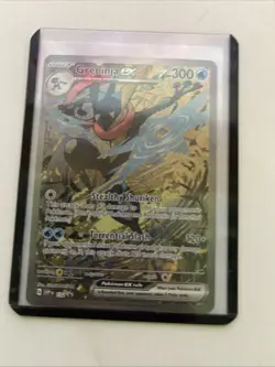 Pokemon TCG Greninja EX SVP 132 Shrouded Fable Black Star Promo Illustration NM - Image 1