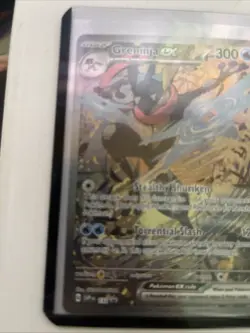 Pokemon TCG Greninja EX SVP 132 Shrouded Fable Black Star Promo Illustration NM - Image 2