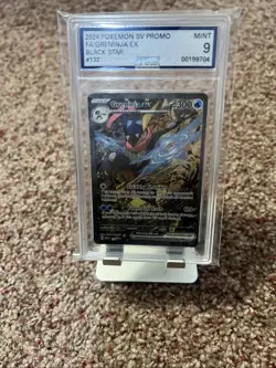 Pokemon TCG Greninja EX SVP 132 Shrouded Fable Black Star Promo Illustration NM - Image 1