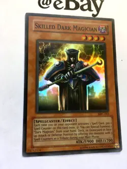 YUGIOH - SKILLED DARK MAGICIAN - MFC-065 - SUPER RARE - NM - MAGICIAN'S FORCE - Image 2