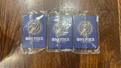 One Piece Card Game TS02 Tin Promo Bundle P073 P074 P075 Luffy Sabo Ace - Image 2