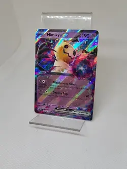 Mimikyu EX Holo Pokemon Card 069/159 SV09 Journey Together NM Condition - Image 3