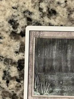Bayou Revised Edition Magic the Gathering 1994 Dual Land - Image 3