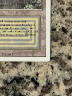 Bayou Revised Edition Magic the Gathering 1994 Dual Land - Image 5