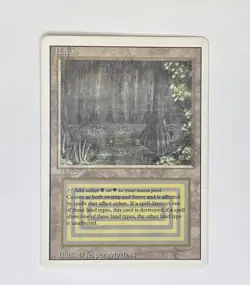 Bayou Dual Land Magic The Gathering MTG Revised Edition - Image 1