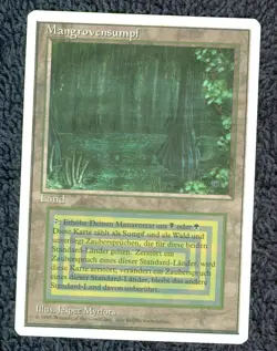 BAYOU Dual Land 1994 Revised FWB German MTG Unplayed NM - Image 1