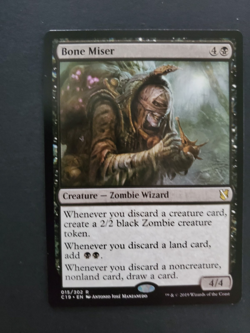 Magic the Gathering - Bone Miser (Commander 2019) - Single (NM) - Image 1