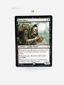 Magic The Gathering, Bone Miser, Commander 2019, Regular MT/NM - Image 1