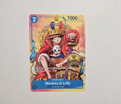 Monkey.D.Luffy (2nd Anniversary Stamped Promo) P-043 One Piece Promotion Cards - Image 1