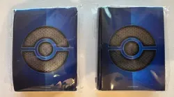 Trainer's Toolkit 2021 Card Sleeves 65ct 2 Sealed Packs Pokemon TCG Blue - Image 1