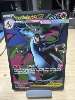 Mega Charizard Ex 109/094 Full Art Phantasmal Flames Pack Fresh NM Pokemon - Image 1