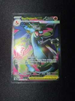 Mega Charizard Ex 109/094 Full Art Phantasmal Flames Pack Fresh NM Pokemon - Image 1
