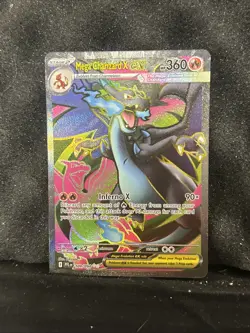 Mega Charizard Ex 109/094 Full Art Phantasmal Flames Pack Fresh NM Pokemon - Image 1