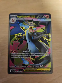 Mega Charizard Ex 109/094 Full Art Phantasmal Flames Pack Fresh NM Pokemon - Image 1
