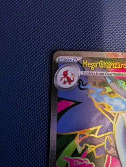 Mega Charizard Ex 109/094 Full Art Phantasmal Flames Pack Fresh NM Pokemon #2 - Image 2