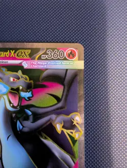 Mega Charizard Ex 109/094 Full Art Phantasmal Flames Pack Fresh NM Pokemon #2 - Image 3