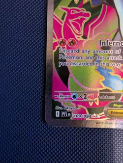 Mega Charizard Ex 109/094 Full Art Phantasmal Flames Pack Fresh NM Pokemon #2 - Image 4