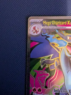 Mega Charizard Ex 109/094 Full Art Phantasmal Flames Pack Fresh NM Pokemon - Image 3