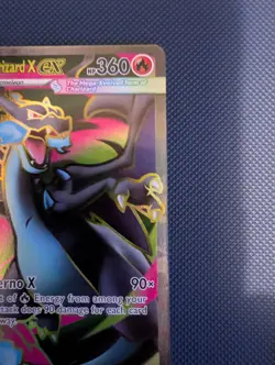 Mega Charizard Ex 109/094 Full Art Phantasmal Flames Pack Fresh NM Pokemon - Image 4