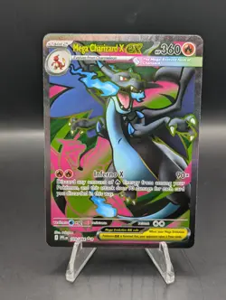 Mega Charizard Ex 109/094 Full Art Phantasmal Flames Pack Fresh NM Pokemon - Image 1