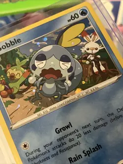 Sobble SWSH: Sword & Shield Promo Cards SWSH073 Near Mint NM Cosmos Holo Rare - Image 2