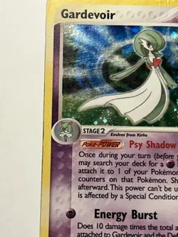 Gardevoir 7/109 EX Ruby & Sapphire Holo Rare Pokemon Card TCG 2003 - Image 2