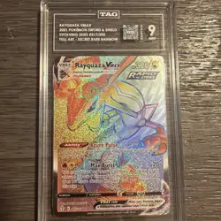 Pokemon TCG Rayquaza VMAX Holo Ultra Rare Card Evolving Skies 217/203 - Image 2