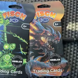 3 X Roblox Fisch Trading Card Booster Pack Factory Sealed. New Cards - Image 3