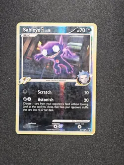 Pokemon TCG Sableye G Lv 58 41/147 Rare Supreme Victors Reverse Holo Card - Image 1
