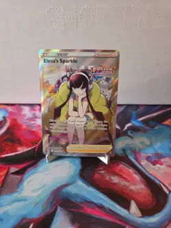 Elesa's Sparkle Full Art Ultra Rare Crown Zenith Holo Card 147/159 NM Condition - Image 1