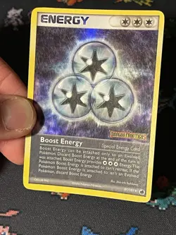 Pokemon Cards Boost Energy 87/108 Reverse Holo STAMPED ex Power Keepers - (LP) - Image 3