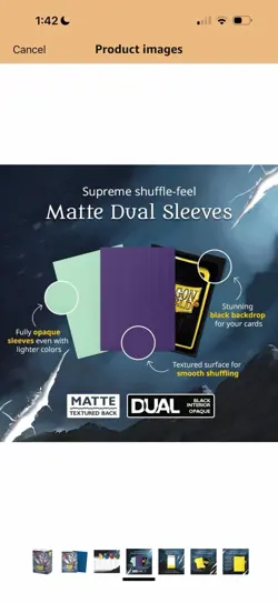 Dragon Shield | Matte Dual Standard Size Card Sleeves | 25th Special Edition 100 - Image 2