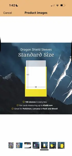 Dragon Shield | Matte Dual Standard Size Card Sleeves | 25th Special Edition 100 - Image 3